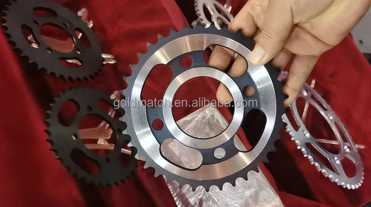 Custom Motorcycle Chain Sprockets And Chains For 428h Cg125/150 Cd110 ...