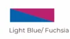 Light Blue/ Fuchsia