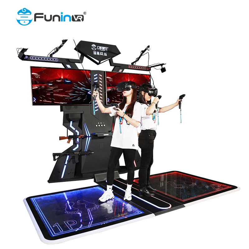 Funin VR FPS Arena Music Game Standing Vr Virtual Reality 9d Vr Gun Game Machine Shooting Game