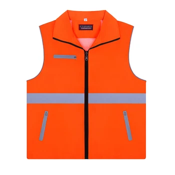 Factory Price Reflective Jacket Custom Logo Safety Reflector Vest