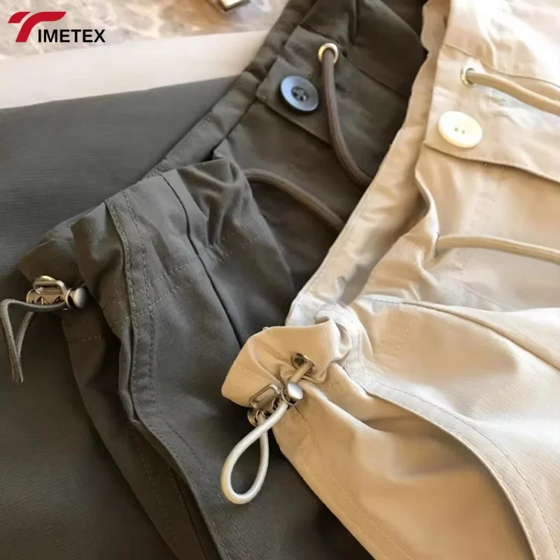 Wholesale Quality Sports Jogger Stretchy Slim Fit Fabric Zipper Pocket Casual Loose Mid Exercise Jogger OEM Service Available