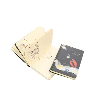 Wholesale Custom Journal Planner Decorative Pattern Hardcover A5 Printed Notebooks for Students School