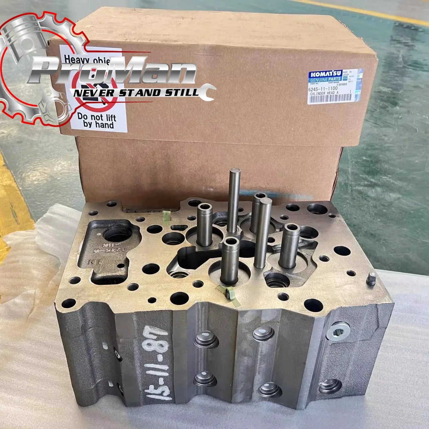 Cylinder Head Assembly 6245-11-1100 for Komatsu HD785-7