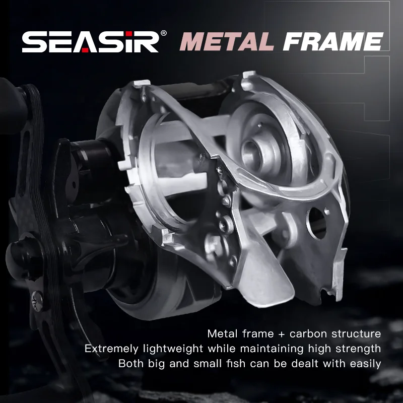 SEASIR M1 Fishing Reel - Lightweight & Versatile Performance