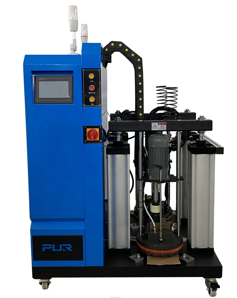 Rinngo Automatic 20kg Double Pressure Platen Glue Supply System Pur
