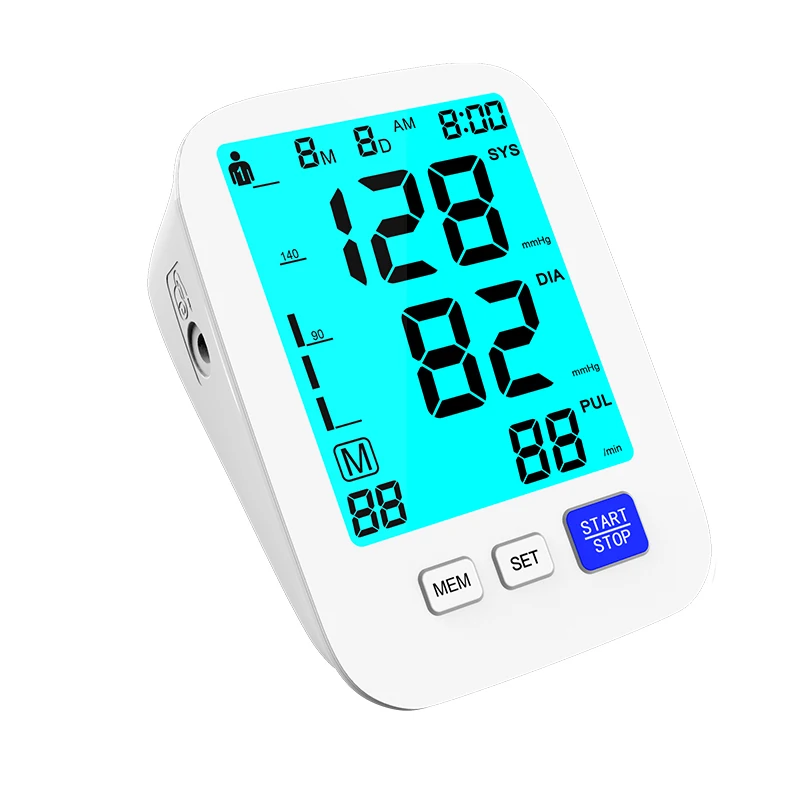 Hospital Clinic Automatic Aneroid Digital Sphygmomanometer CE  ISO Bp Machine  Electronic Arm  Type Blood Pressure Monitor
