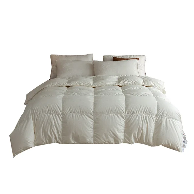 Wholesale Super Soft Luxury White Duck Goose Down Comforter Feather Duvet