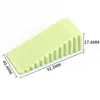 Large green triangle door stop