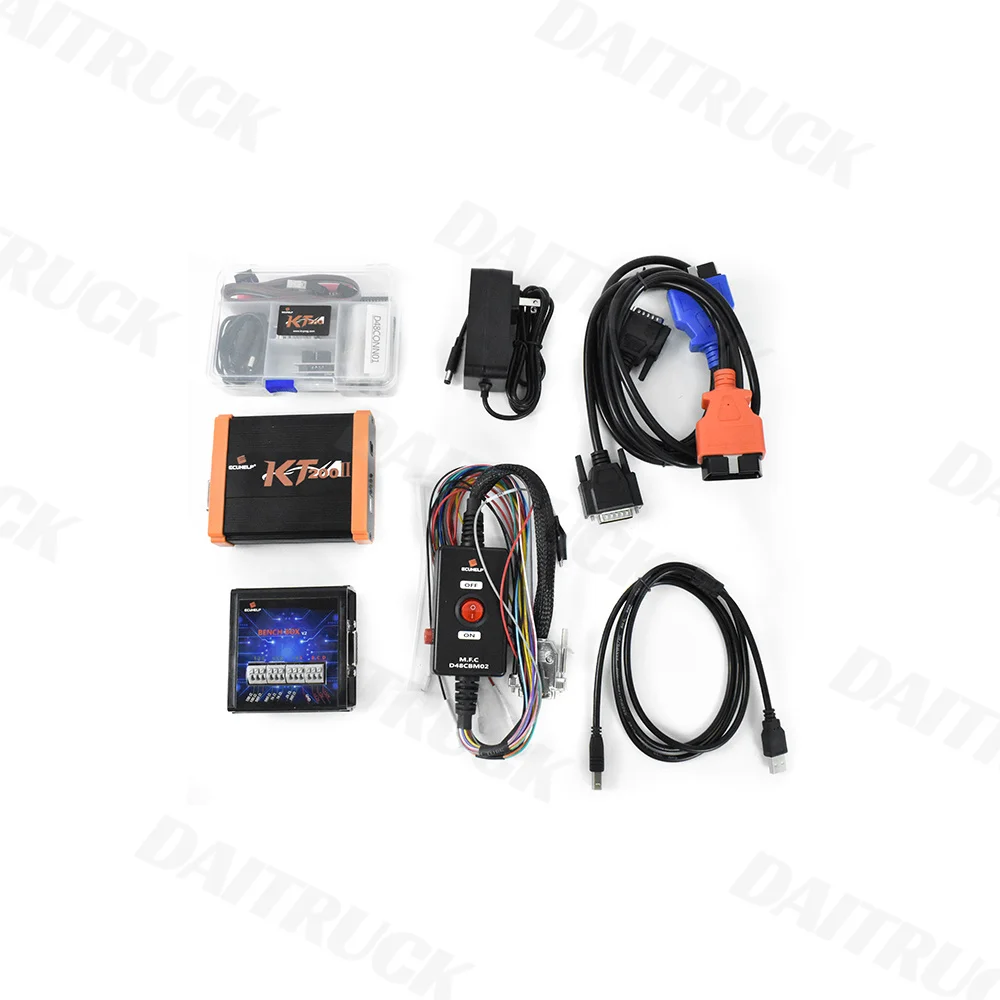 KT200II Full Version OBD2 ECU Programmer with Offline Workstation R/W More ECU Than KT200 with OTB 2.0 Expansion Adapter