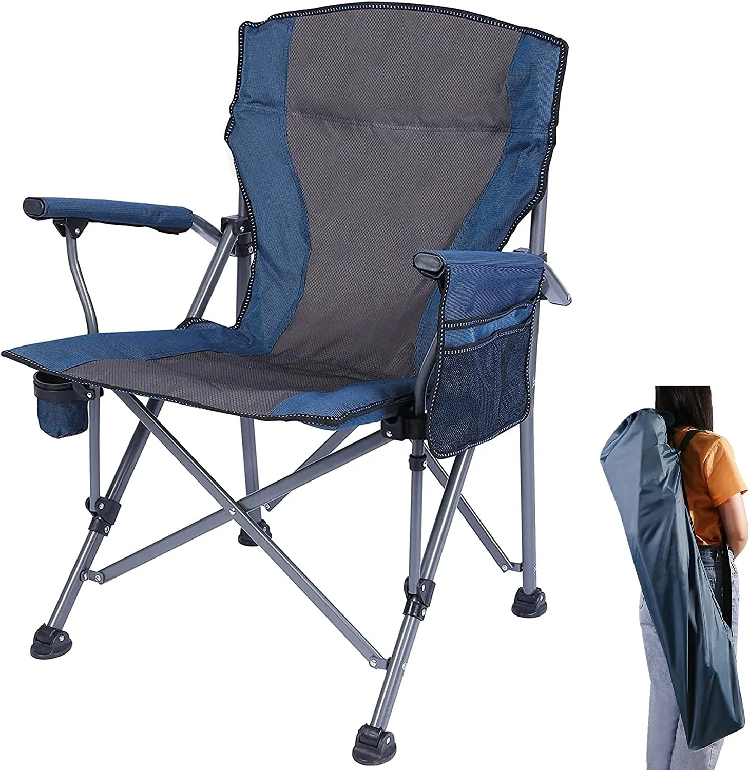 WOQI 41 Heavy Duty Outdoor Portable Foldable Camping Lawn