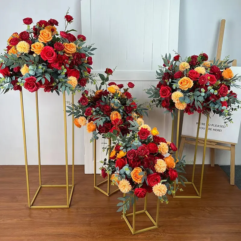Artificial Flower Decoration Luxury Custom Colorful Artificial Flower