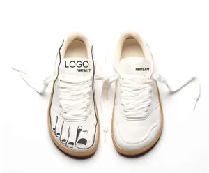 Fortsatt Custom logo Wide Toe Box Thin Light and Flexible Sole and zero Drop Sports Casual Walking Barefoot Shoes Men Trainers