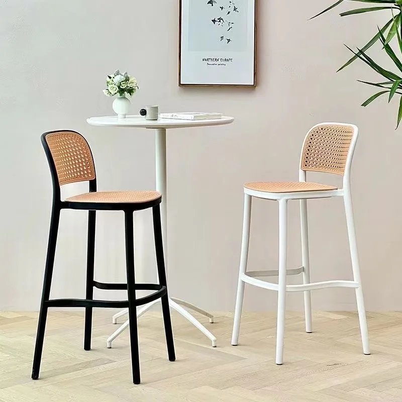 counter height modern plastic bar stools