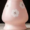 Pink tea spoon applique