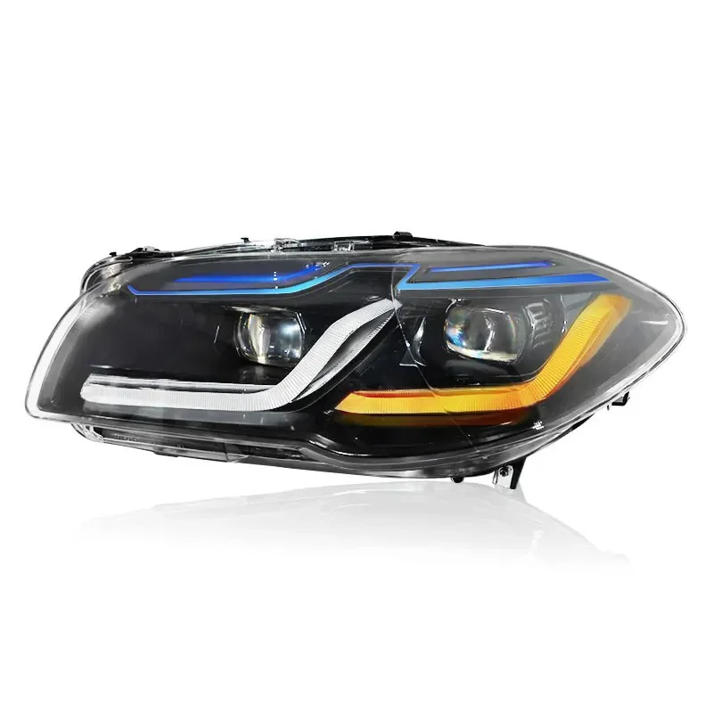 product modified head light led front lights for bmw f10 to g30 headlight 520 523 528 530 535li car accessories 2011   2016 f10 light359-9
