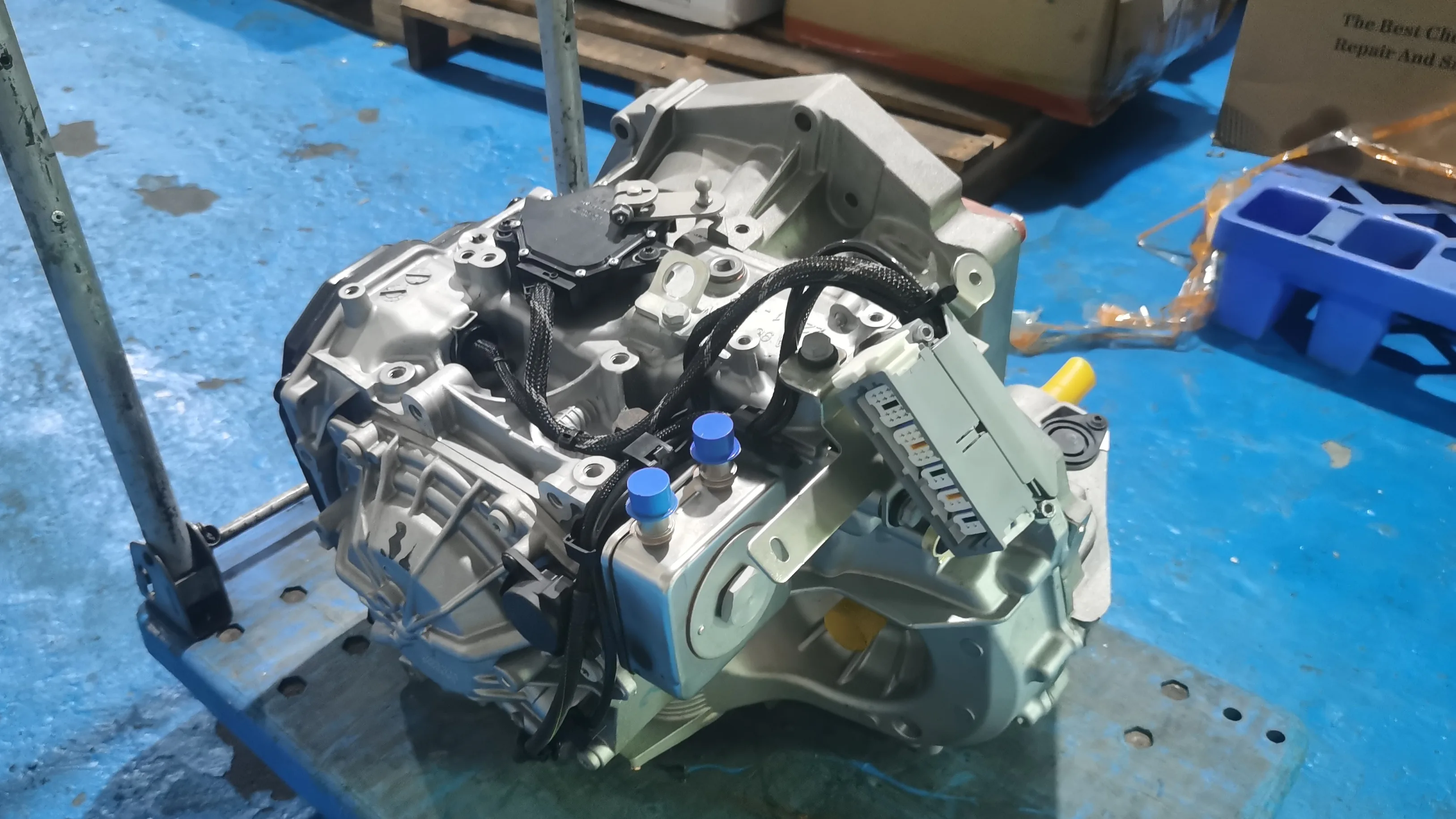 place automatic gearbox in position p