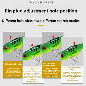 Long-Range 7G/12G Treble Hook Bass Fish Bait Full Swim Layer Vib Hair Bionic Sequin Bait Freshwater Seawater Bionic Bait Metal – Metal Jig – view 5