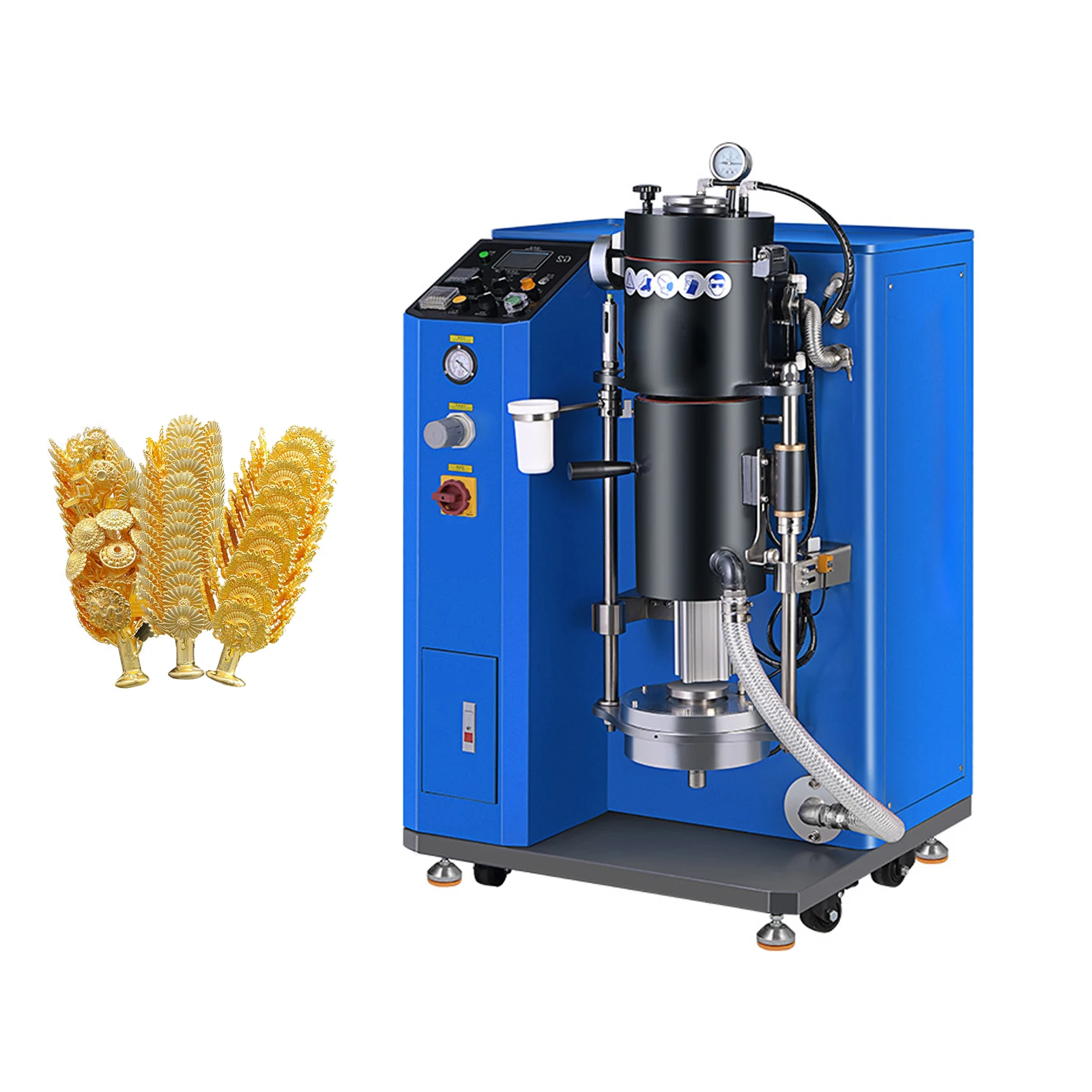 Metal Chain Forming Solution Gold Casting Rolling Mill Jewelry Making Machine