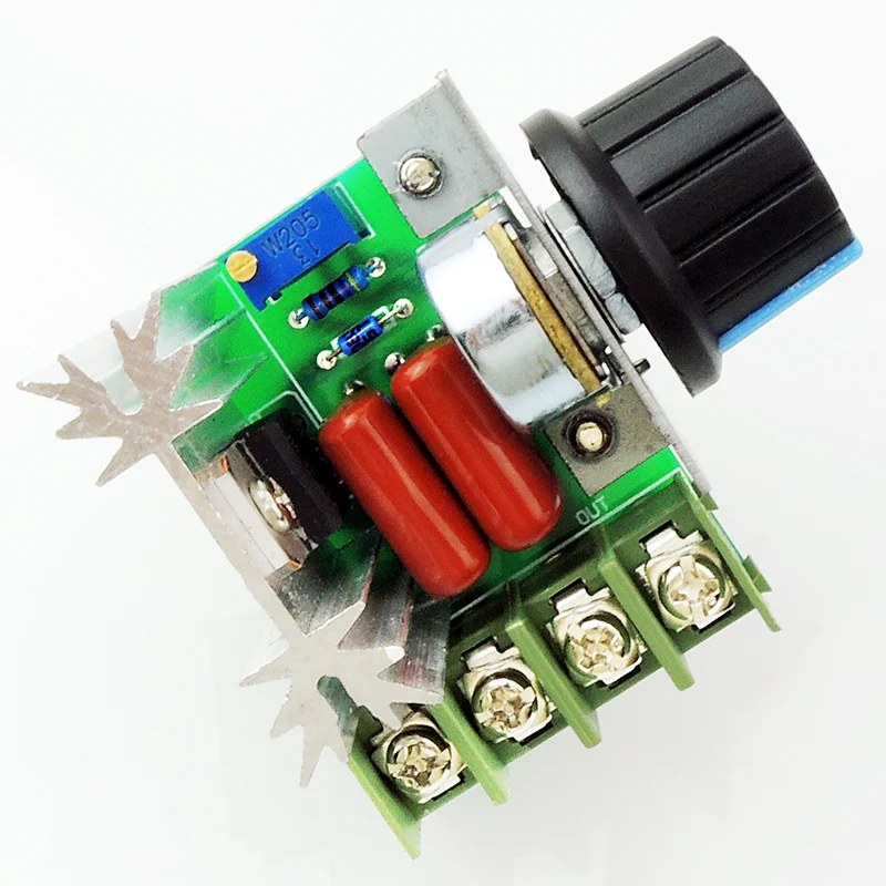 Dimmer Voltage Regulato 2000W AC 50-250V 25A Adjustable Motor Speed Controller 