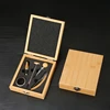 Bamboo and Wood Box - Wine Cork 5-piece Set