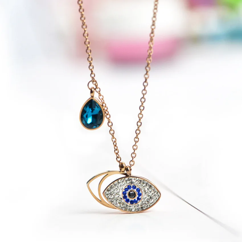 Gold Plated Layered Disc Pendant 