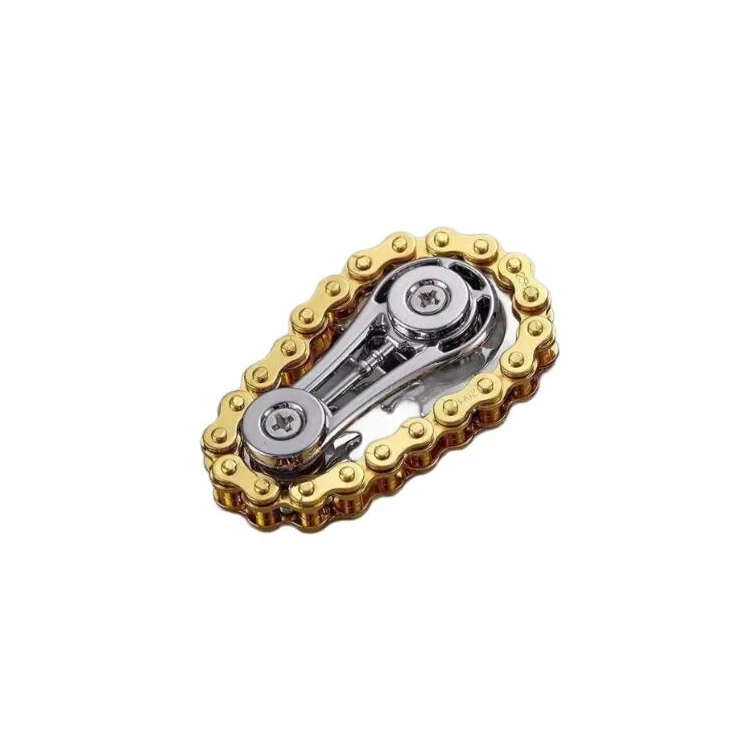Flywheel Gear Metal Bike Chain Fidget Spinner for Adults