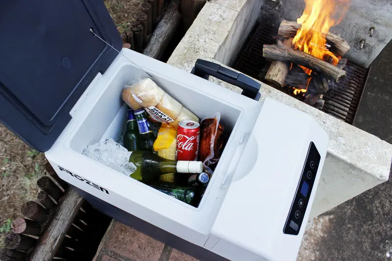 15l 30l 40l 50l Waterproof Refrigerator Portable Solar Car Fridge Ac Dc