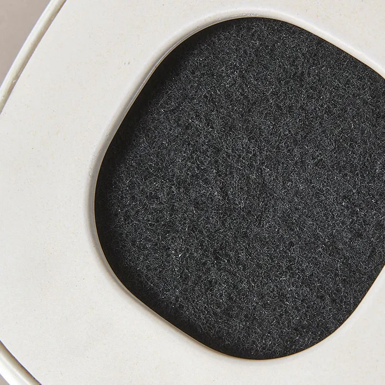 2022 New Arrival Bamboo Fiber Food Composter Countertop Compost Bin For