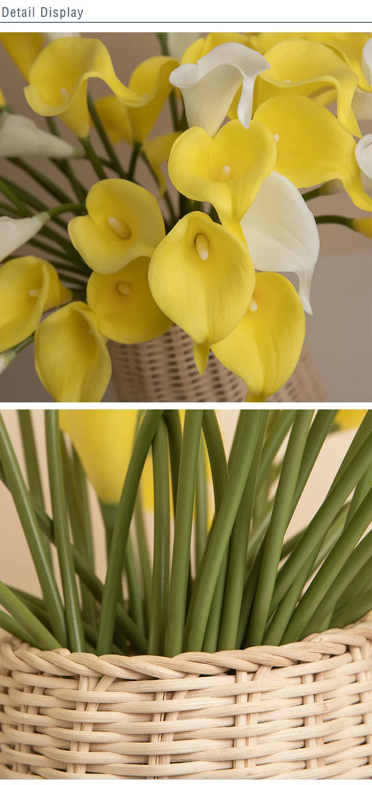 Mw01501 Real Touch Calla Lily Wedding Wholesale Artificial Flower Artificial Calla Lily Flowers