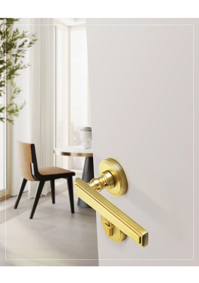 YONFIA 805106 Latest Zinc Alloy Luxury Wooden Security