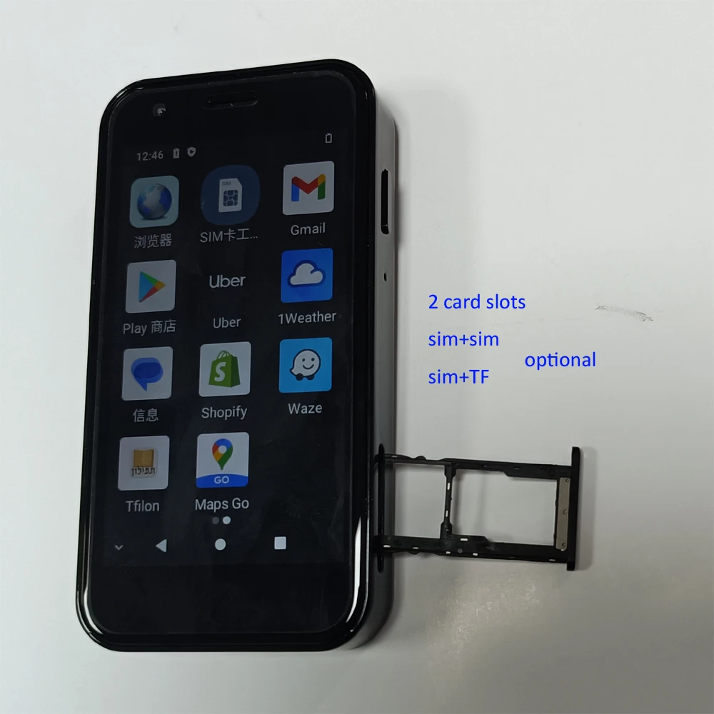Compact 4-Inch Mini 4G Android Smartphone | Dual SIM, Waterproof, G ...