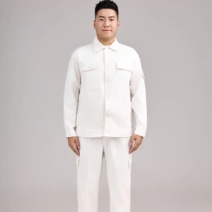 Special Pure Cotton Flame Retardant Workwear Fire & High Temperature Resistant Overalls Suit Anti-Scalding for Steel Plant