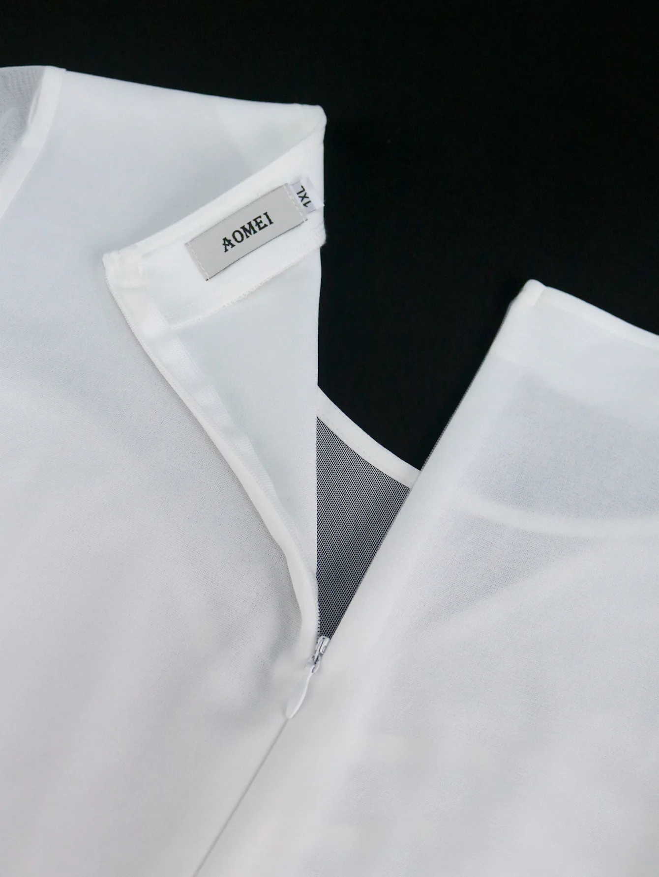 Elegant Plus Size Casual White Dress For Women - Oem