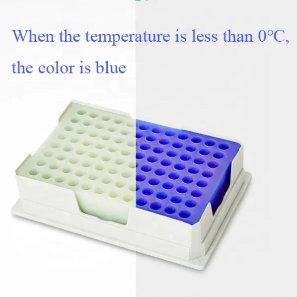 Pcr Low Temperature Indicator Ice Box Pcr Liquid Cooler Cooling Tube