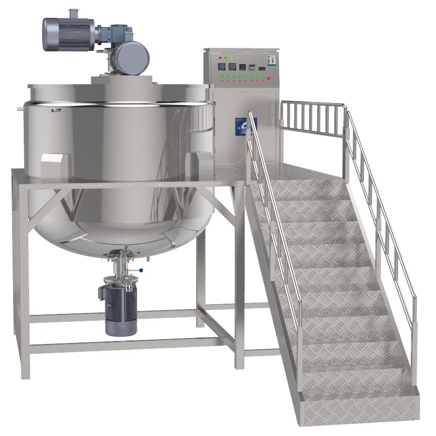 GMP Quality Machine Factory Liquid Soap Blender Liquid Washing Homogenizing Mixer