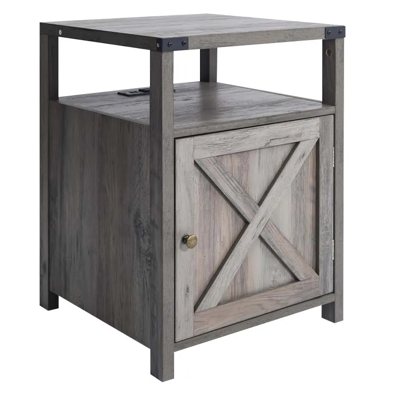 Stand Home Furniture Bedroom Modern Black White Modern Style Charging