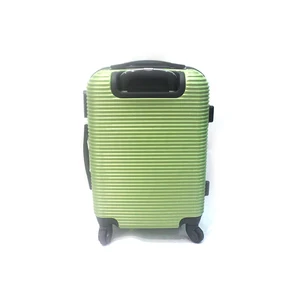 2026 High Quality Green Popular Abs Hand Travel 4pcs Carry on Luggage Trolley Suitcase Bag Set