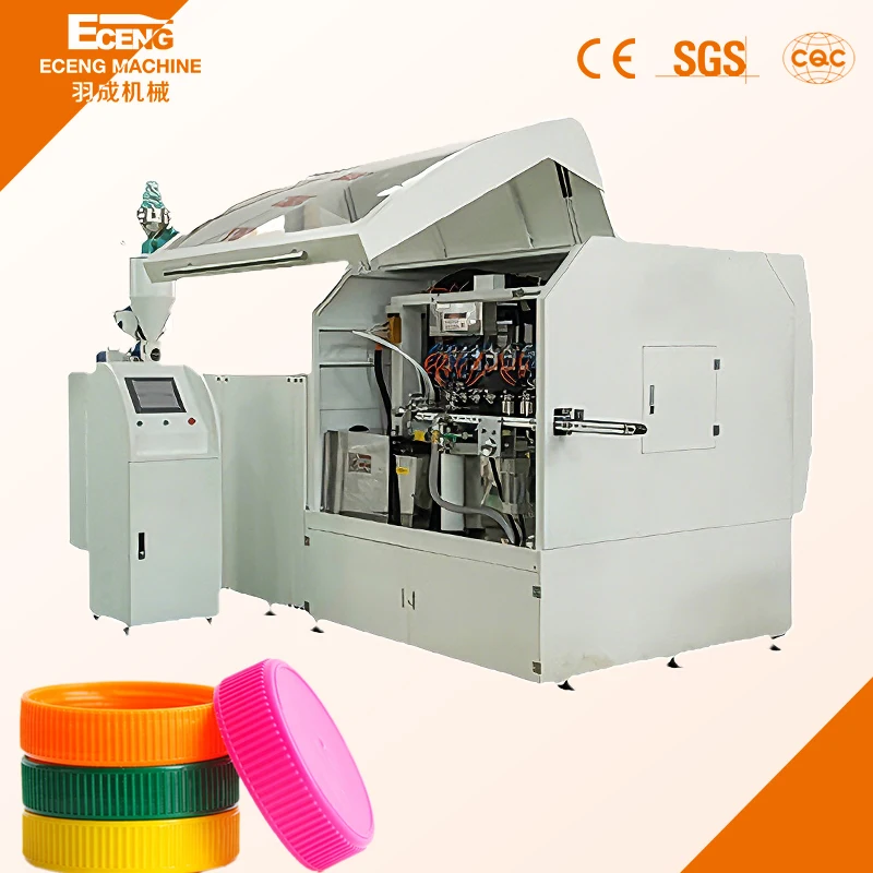 Efficient Rotary Plastic Closure Making Machine Bottle Cap Making Machine Compression Moulding Cap Production Lines Equipment