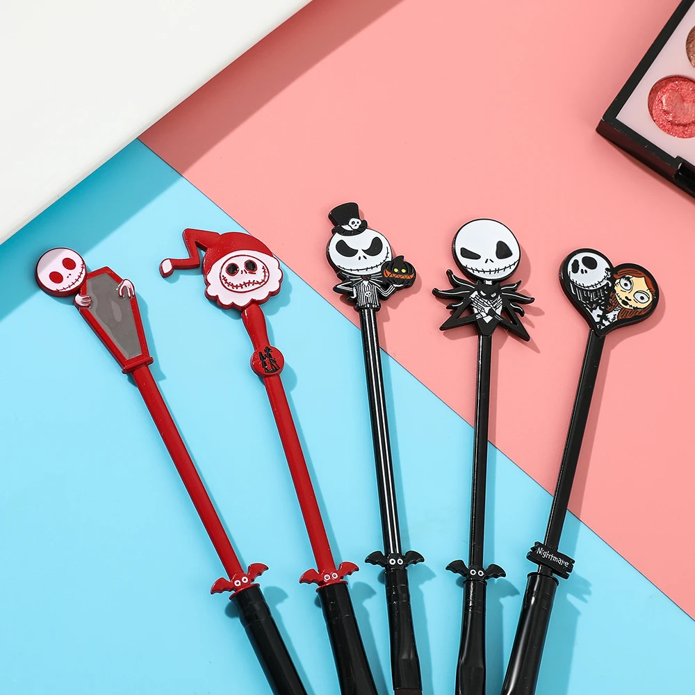 New Design The Nightmare Before Christmas Makeup Brush Set Skull Eye