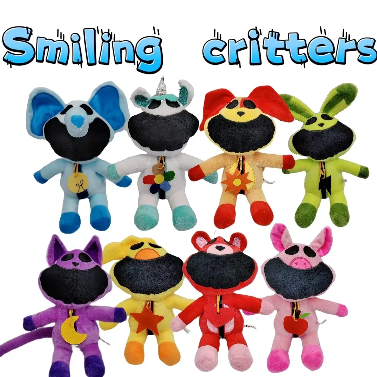 Newstar Smiling Critters Plush,Smiling Critters Toy Doll,Smiling