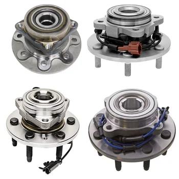 BMW Front Wheel Bearing Hub Pair Of Front Wheel Bearing Hubs For BMW 5 & 6 Series (E60, E63, E64) - 513210 Detroit Axle Hub Bearing Set For 525i 530i 550i 650i - Foto 8