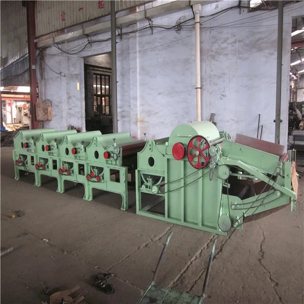 Used Textile Recycling Machine for Shoddy Fiber Efficient Clothes Waste Recycling
