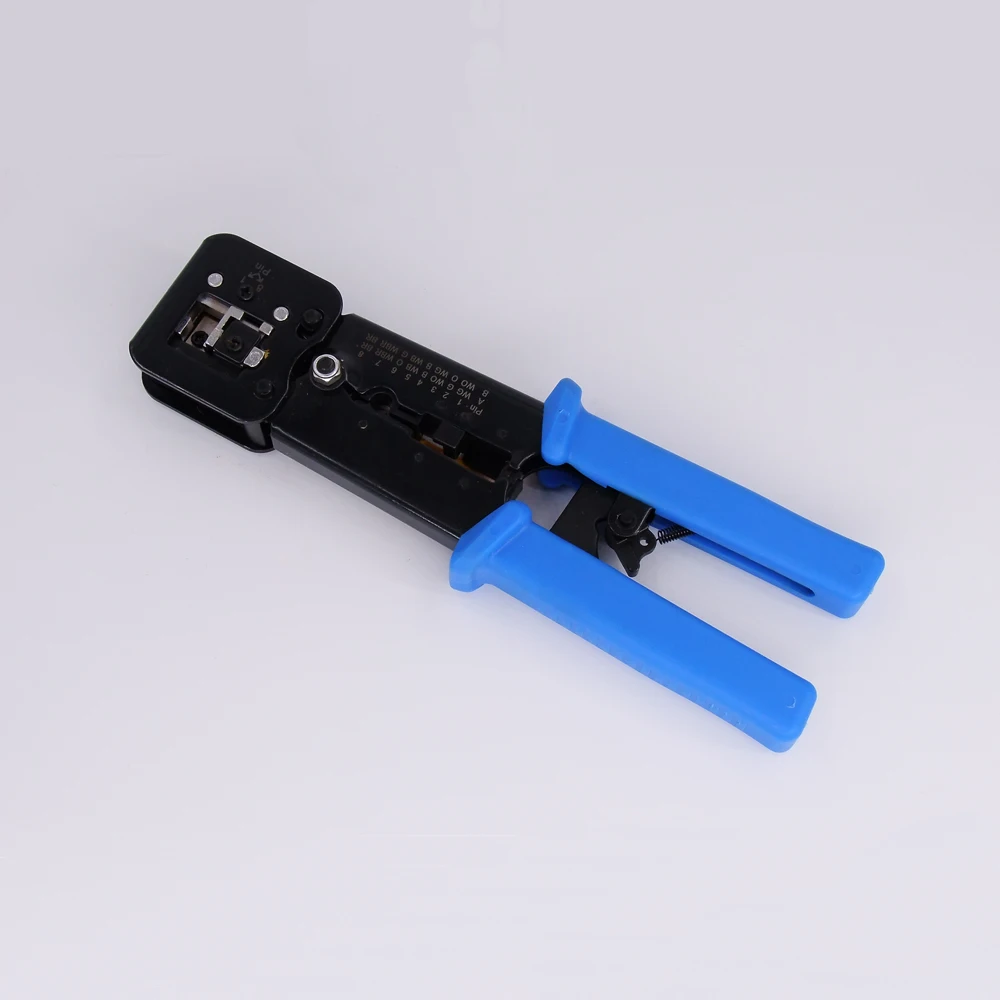 Ez 8p+6p Stp/utp Rj45 Crimping Tool For Copper And Go Through
