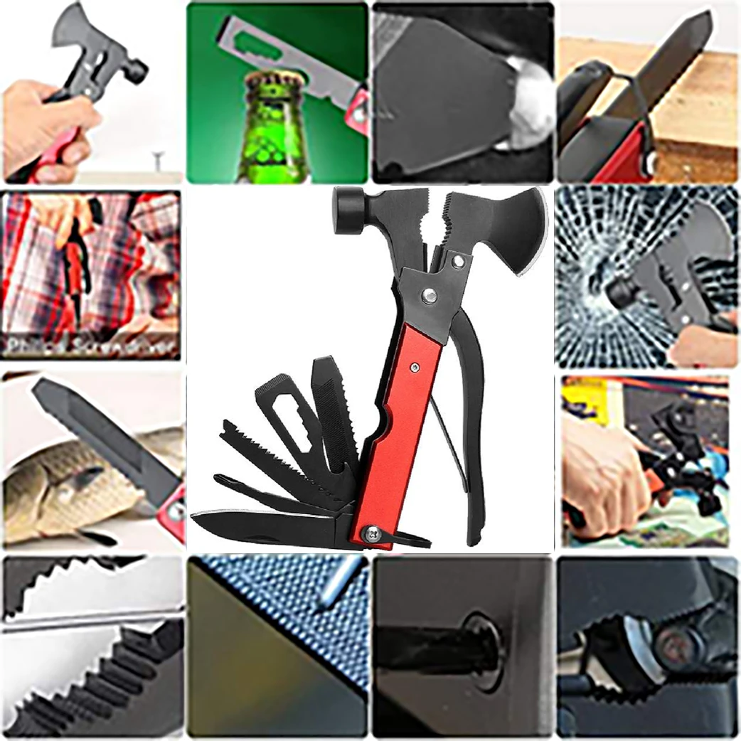 Multitool Multipurpose Knife Survival Gear Tool Kit De Supervivencia