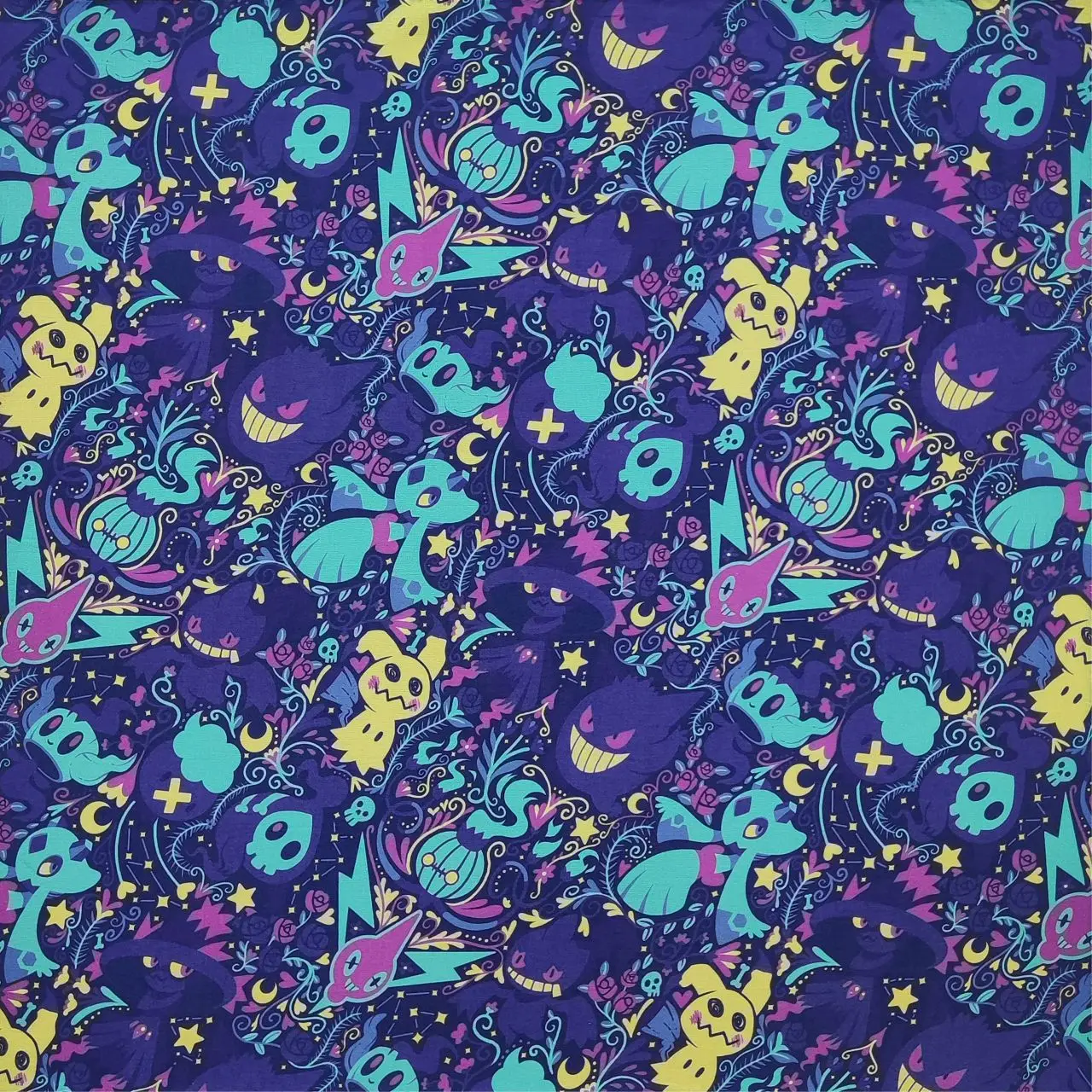 100% хлопковый платок с цветочным принтом