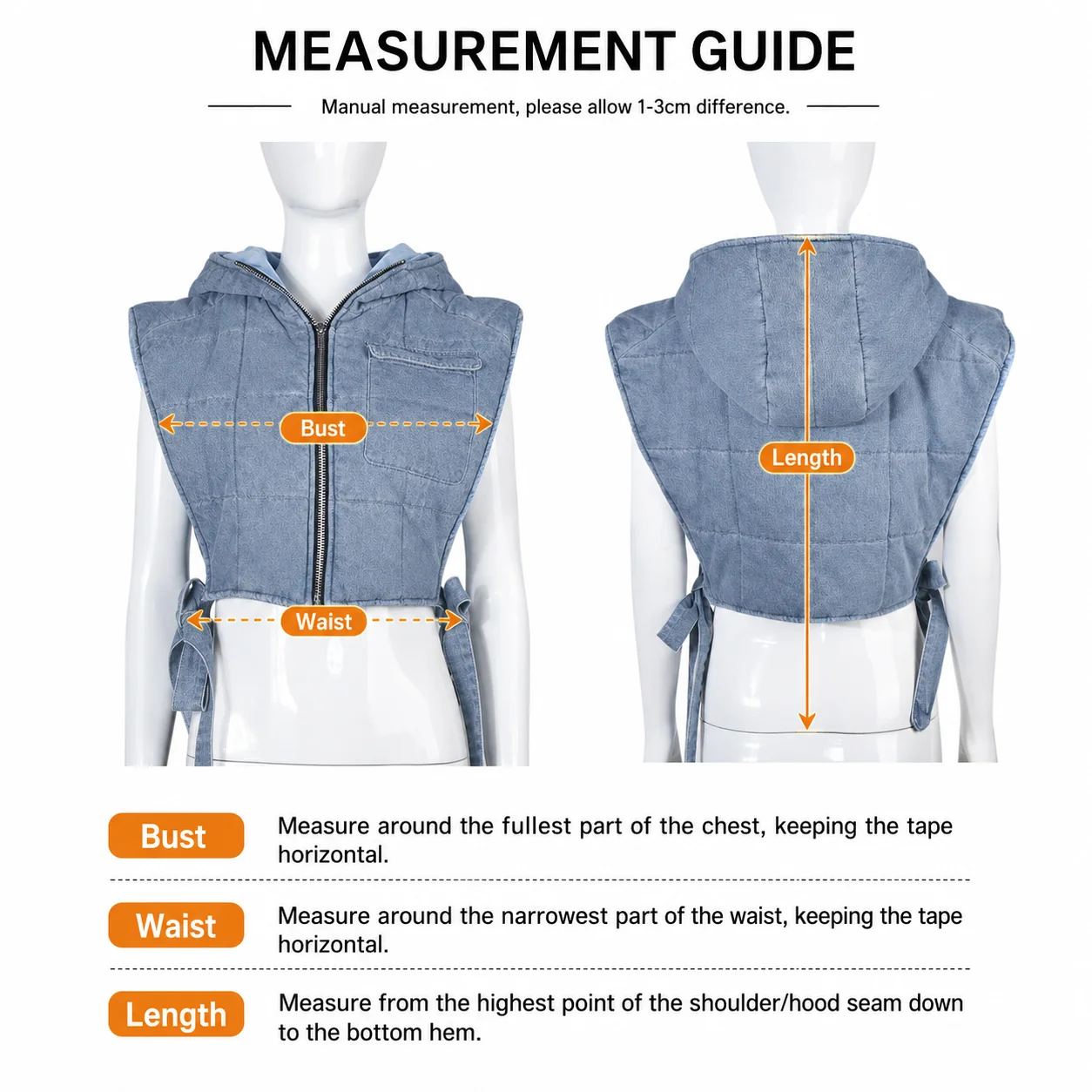 Size measurements