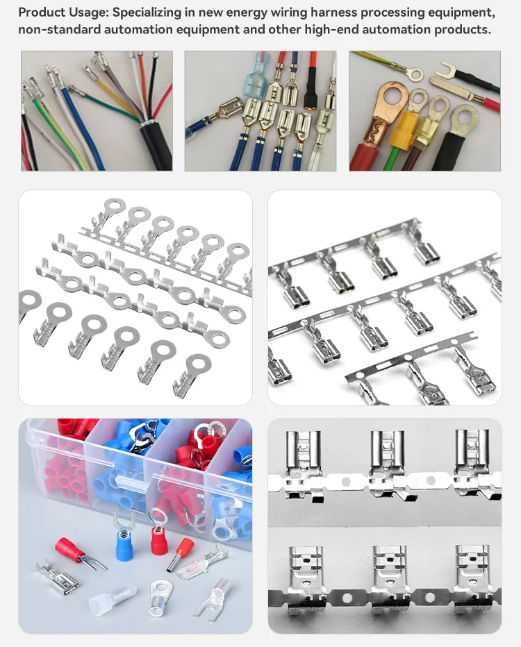 EW-5040 2T /4T High Precision Wire Molex/JST Terminal Crimping Machine Factory Cable Crimping Tools