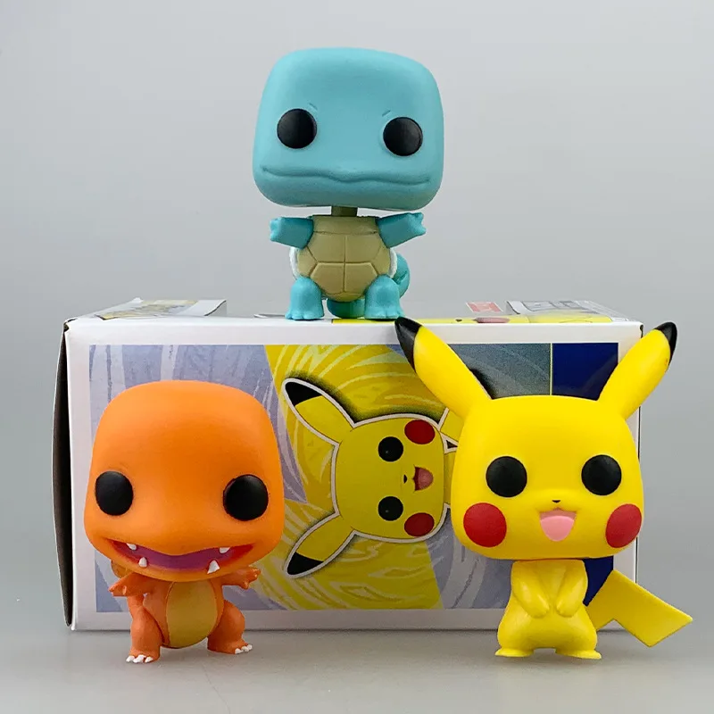 Tas Penyimpanan Kaset Pokemon Continente Anak Pikachu Charmander Bulbasaur  Squirtle Lingkungan Anime Japonesa - AliExpress
