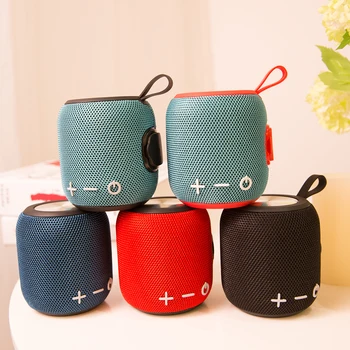 FM190 Mini Fabric Floating TWS Bluetooth 5.0 Wireless Speaker IPX7 Waterproof Portable High Quality Sound Subwoofer Speakers