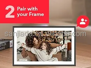 Frameo Digital Picture Frame - Smart, Touch Screen Photo Display
